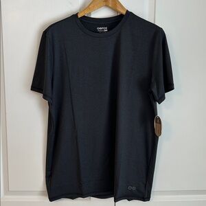 Oofos Cool Down Men’s dark Gray heather sports T shirt XL NWT